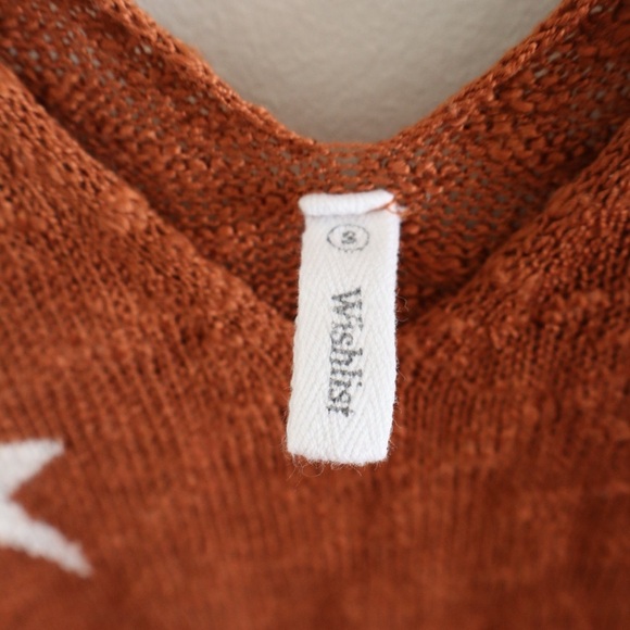 Wishlist Rust Knit Top - Picture 3 of 3